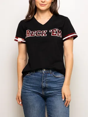 Wreck 'Em Jersey Tee Licensed