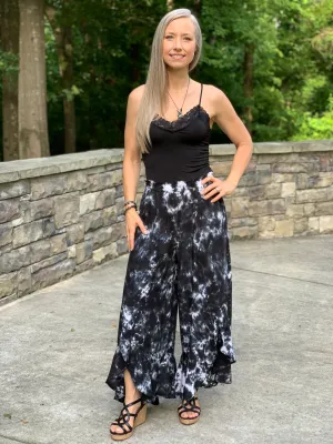 X-ray ruffle pants