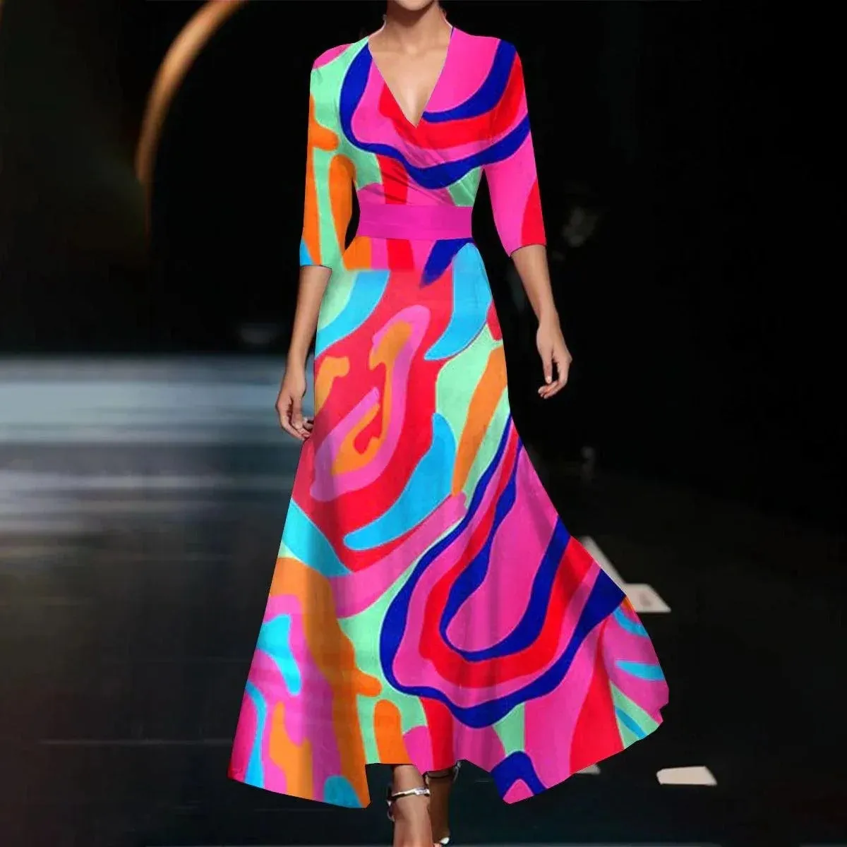 Yssa | Elegant Floral Dress