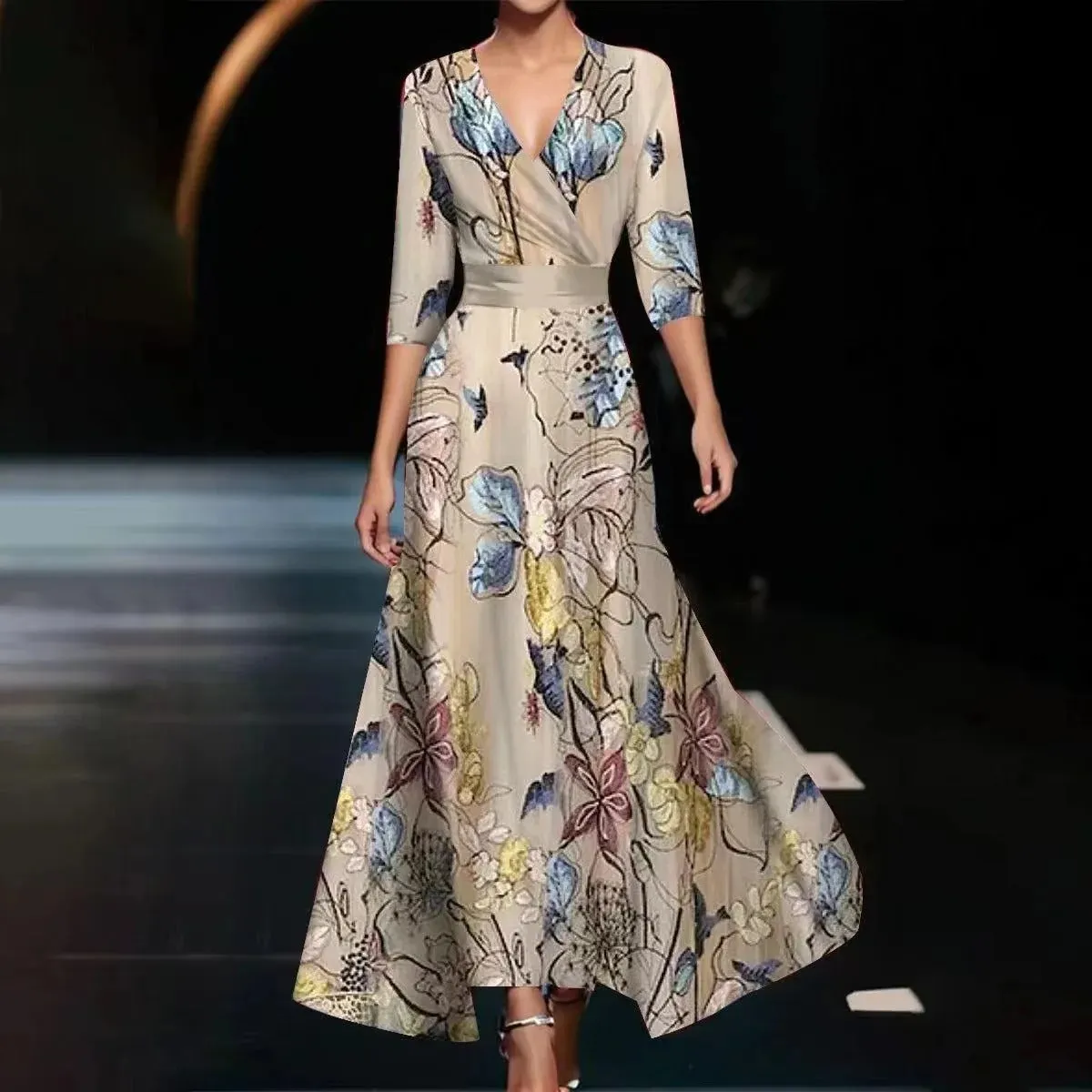 Yssa | Elegant Floral Dress